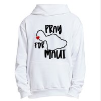 Pray For Maui Hawaii Strong Maui Wildfire Support Men Women Urban Pullover Hoodie