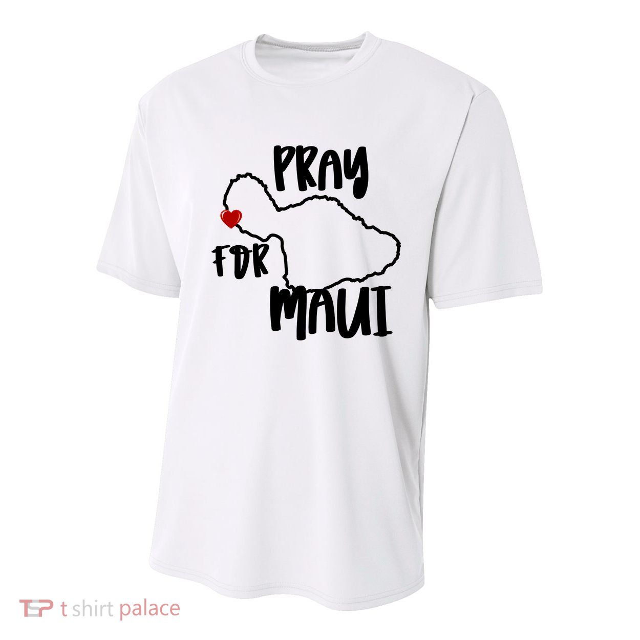 Pray For Maui Hawaii Strong Maui Wildfire Support Men Women Youth Performance Sprint T-Shirt