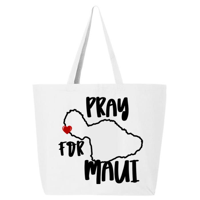 Pray For Maui Hawaii Strong Maui Wildfire Support Men Women 25L Jumbo Tote