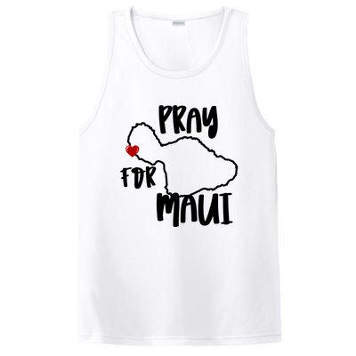 Pray For Maui Hawaii Strong Maui Wildfire Support Men Women PosiCharge Competitor Tank