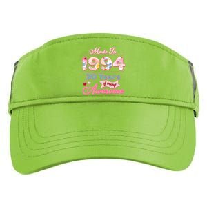 Pink Floral Made In 1994 30 Years Of Being Awesome Birthday Adult Drive Performance Visor