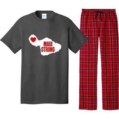 Pray For Maui Hawaii Strong Maui Wildfire Gift Pajama Set