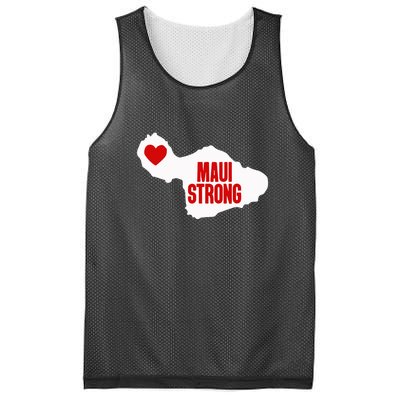 Pray For Maui Hawaii Strong Maui Wildfire Gift Mesh Reversible Basketball Jersey Tank