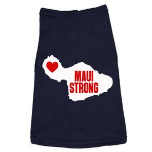 Pray For Maui Hawaii Strong Maui Wildfire Gift Doggie Tank