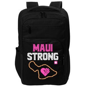 Pray For Maui Hawaii Strong Impact Tech Backpack