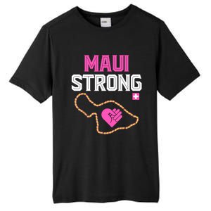 Pray For Maui Hawaii Strong Tall Fusion ChromaSoft Performance T-Shirt