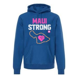 Pray For Maui Hawaii Strong Premium Hoodie