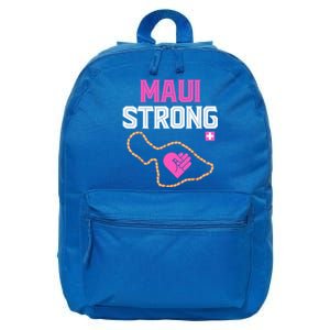 Pray For Maui Hawaii Strong 16 in Basic Backpack