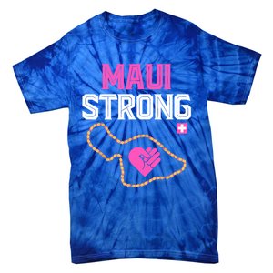 Pray For Maui Hawaii Strong Tie-Dye T-Shirt