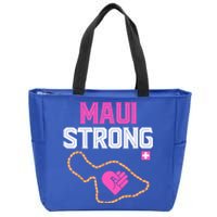 Pray For Maui Hawaii Strong Zip Tote Bag