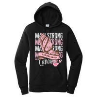 Pray For Maui Hawaii Strong Women's Pullover Hoodie