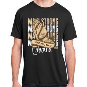 Pray For Maui Hawaii Strong Adult ChromaSoft Performance T-Shirt