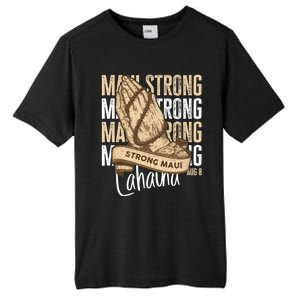 Pray For Maui Hawaii Strong Tall Fusion ChromaSoft Performance T-Shirt