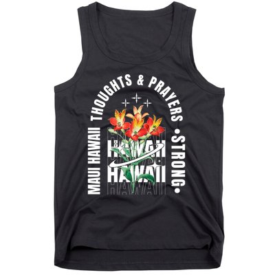 Pray For Maui Hawaii Strong Tank Top