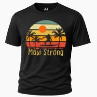 Pray For Maui Hawaii Strong Maui Cooling Performance Crew T-Shirt