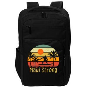 Pray For Maui Hawaii Strong Maui Impact Tech Backpack