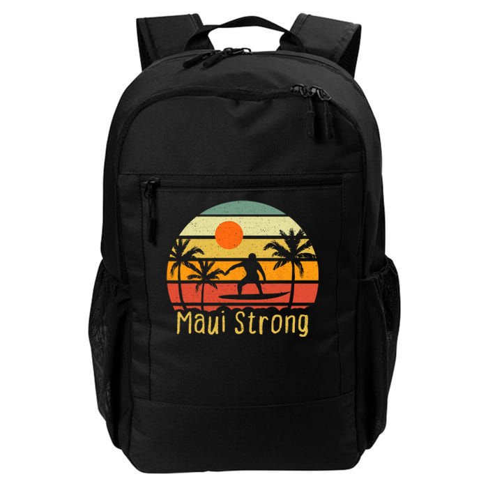 Pray For Maui Hawaii Strong Maui Daily Commute Backpack