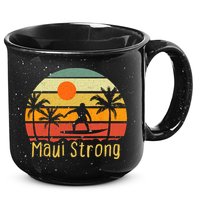 Pray For Maui Hawaii Strong Maui 15oz Campfire Ceramic Mug