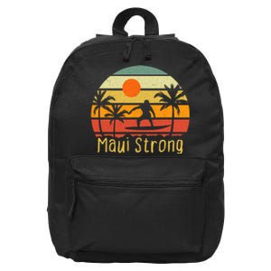 Pray For Maui Hawaii Strong Maui 16 in Basic Backpack