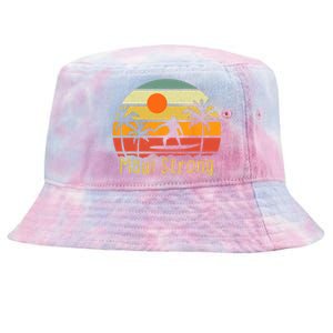 Pray For Maui Hawaii Strong Maui Tie-Dyed Bucket Hat