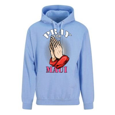 Pray For Maui Hawaii Strong Unisex Surf Hoodie