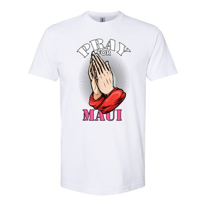 Pray For Maui Hawaii Strong Softstyle CVC T-Shirt