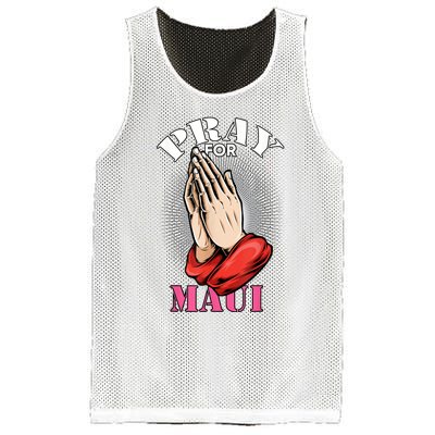 Pray For Maui Hawaii Strong Mesh Reversible Basketball Jersey Tank