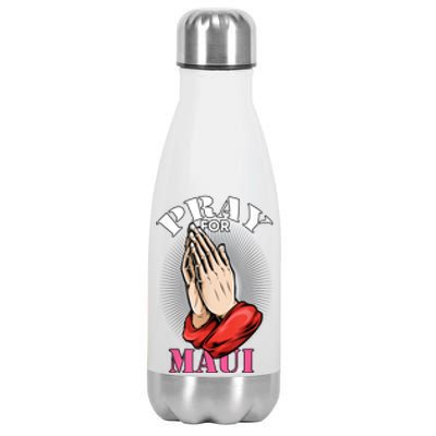 Pray For Maui Hawaii Strong Stainless Steel Insulated Water Bottle