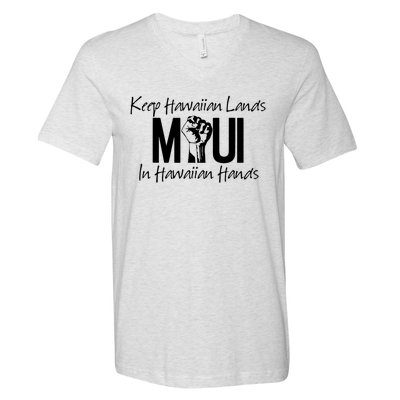 Pray For Maui Hawaii Strong V-Neck T-Shirt