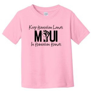 Pray For Maui Hawaii Strong Toddler T-Shirt