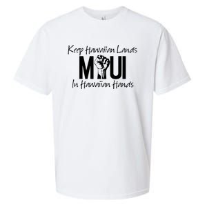 Pray For Maui Hawaii Strong Sueded Cloud Jersey T-Shirt