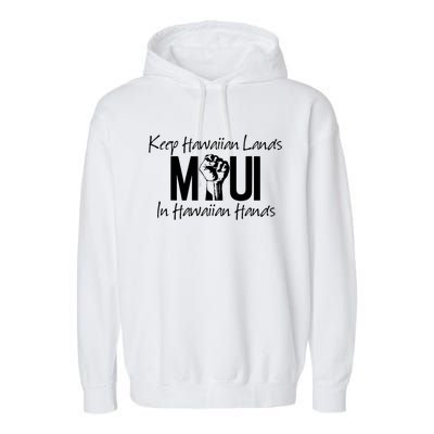 Pray For Maui Hawaii Strong Garment-Dyed Fleece Hoodie