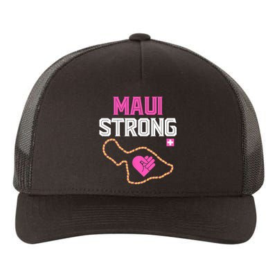 Pray For Maui Hawaii Strong Design Yupoong Adult 5-Panel Trucker Hat