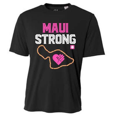 Pray For Maui Hawaii Strong Design Cooling Performance Crew T-Shirt