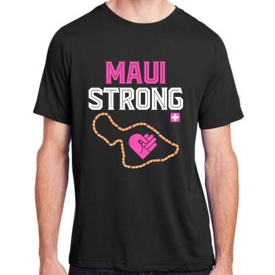 Pray For Maui Hawaii Strong Design Adult ChromaSoft Performance T-Shirt