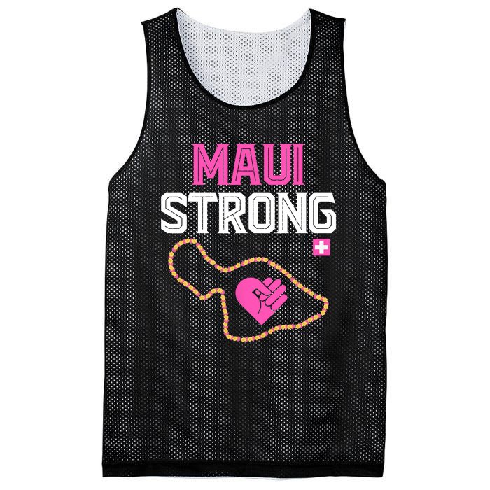 Pray For Maui Hawaii Strong Design Mesh Reversible Basketball Jersey Tank