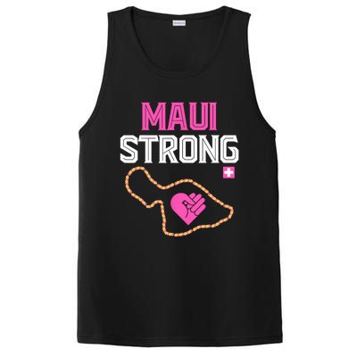 Pray For Maui Hawaii Strong Design PosiCharge Competitor Tank