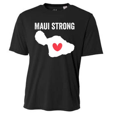 Pray For Maui Hawaii Strong Cooling Performance Crew T-Shirt