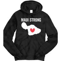 Pray For Maui Hawaii Strong Tie Dye Hoodie