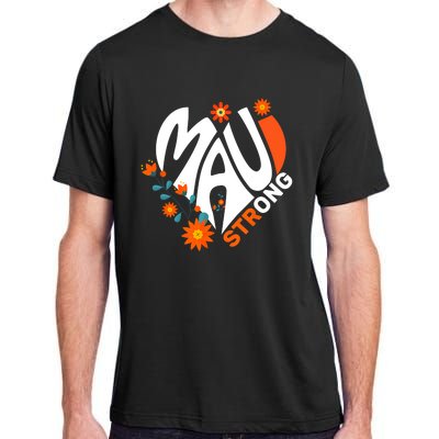 Pray For Maui Hawaii Strong We Stay With Maui Hawaii Adult ChromaSoft Performance T-Shirt