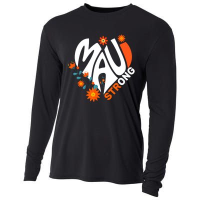 Pray For Maui Hawaii Strong We Stay With Maui Hawaii Cooling Performance Long Sleeve Crew