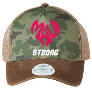 Pray For Maui Hawaii Strong Maui Wildfire Support Men Women Legacy Tie Dye Trucker Hat