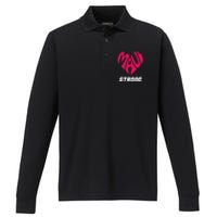 Pray For Maui Hawaii Strong Maui Wildfire Support Men Women Performance Long Sleeve Polo