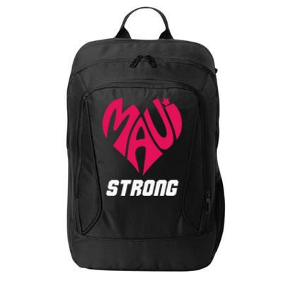 Pray For Maui Hawaii Strong Maui Wildfire Support Men Women City Backpack