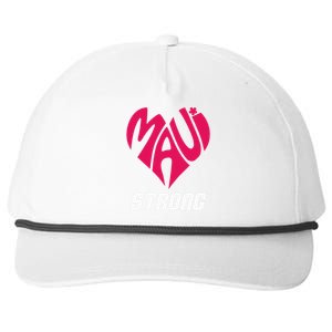 Pray For Maui Hawaii Strong Maui Wildfire Support Men Women Snapback Five-Panel Rope Hat