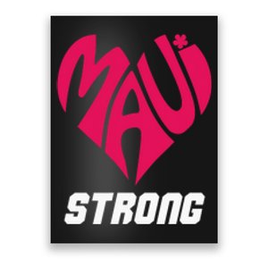 Pray For Maui Hawaii Strong Maui Wildfire Support Men Women Poster