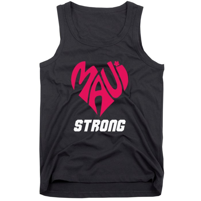 Pray For Maui Hawaii Strong Maui Wildfire Support Men Women Tank Top