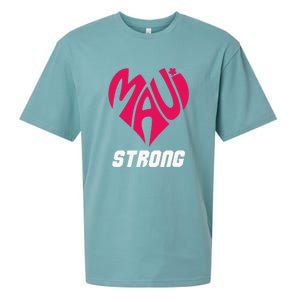 Pray For Maui Hawaii Strong Maui Wildfire Support Men Women Sueded Cloud Jersey T-Shirt