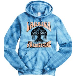 Pray For Maui Hawaii Strong Tie Dye Hoodie