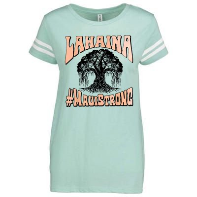 Pray For Maui Hawaii Strong Enza Ladies Jersey Football T-Shirt